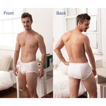 【Sun Flower三花】三花男內褲.三角褲(4件組)_白