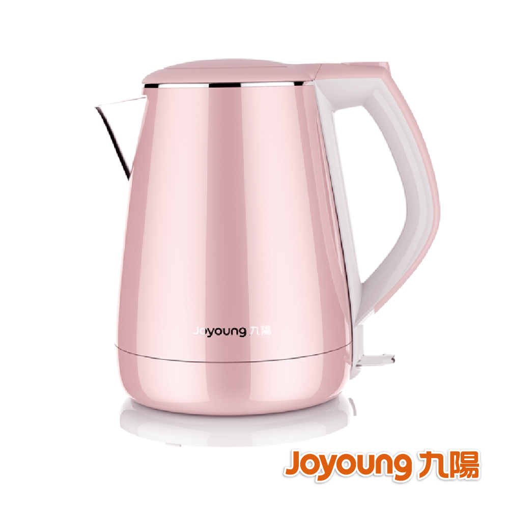 【JOYOUNG 九陽】公主系列不鏽鋼快煮壺 粉  K15-F026M