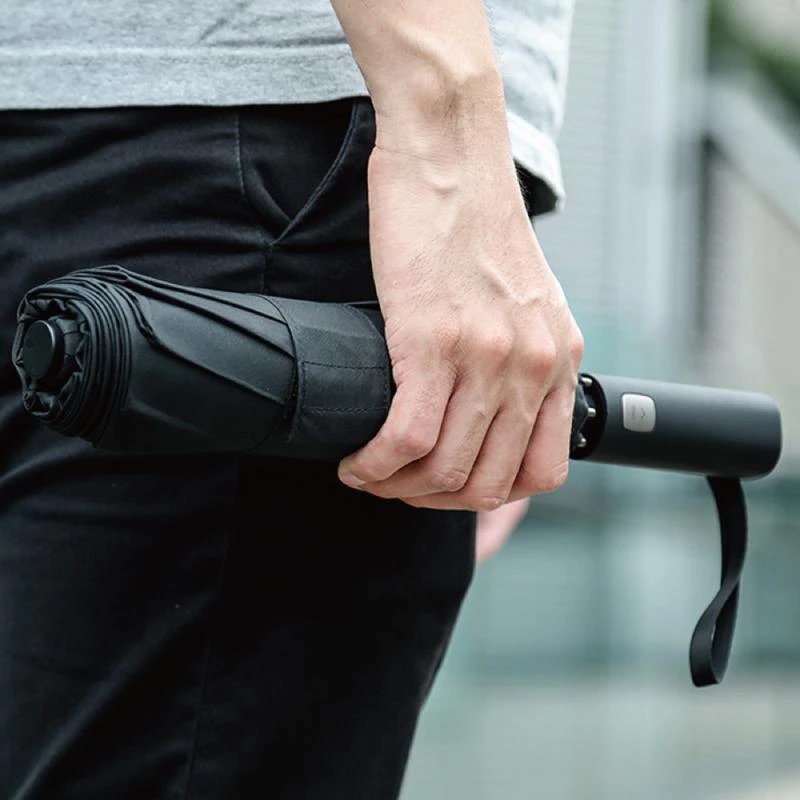 《嘖嘖百萬募資》【ROLLS】抗UV超大傘面 一鍵瞬乾輕量自動收捲收雨傘 