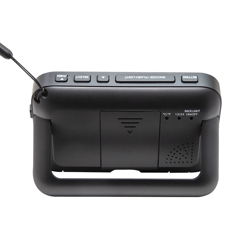 【Crystone】VA4攜帶型震動鬧鐘(僅適用電池) H1HA0004SIL0000