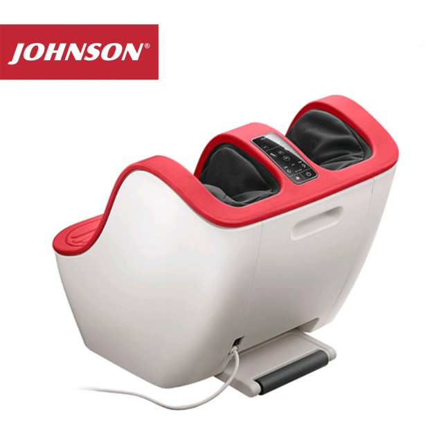 【JOHNSON喬山】獨家專利機芯 16段紓壓美腿按摩機 FM210 兩色任選
