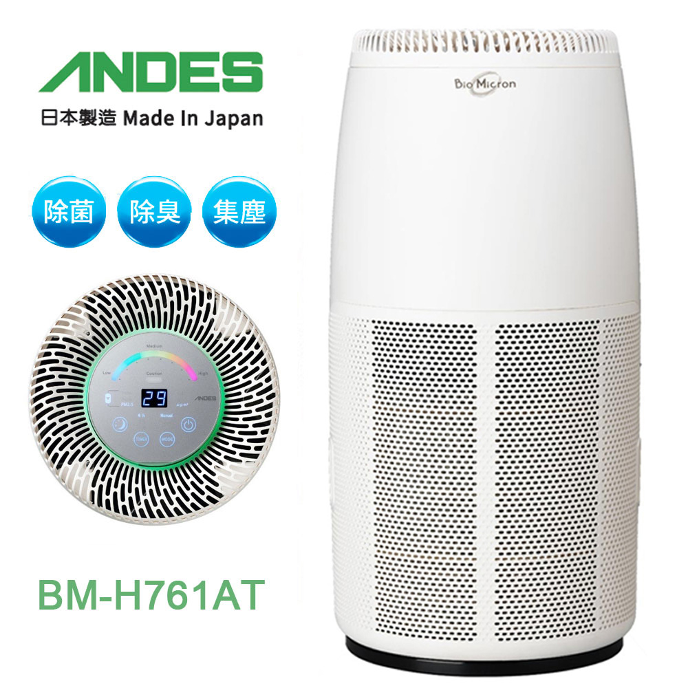 【ANDES】Bio Micron 空氣清淨機 BM-H761AT