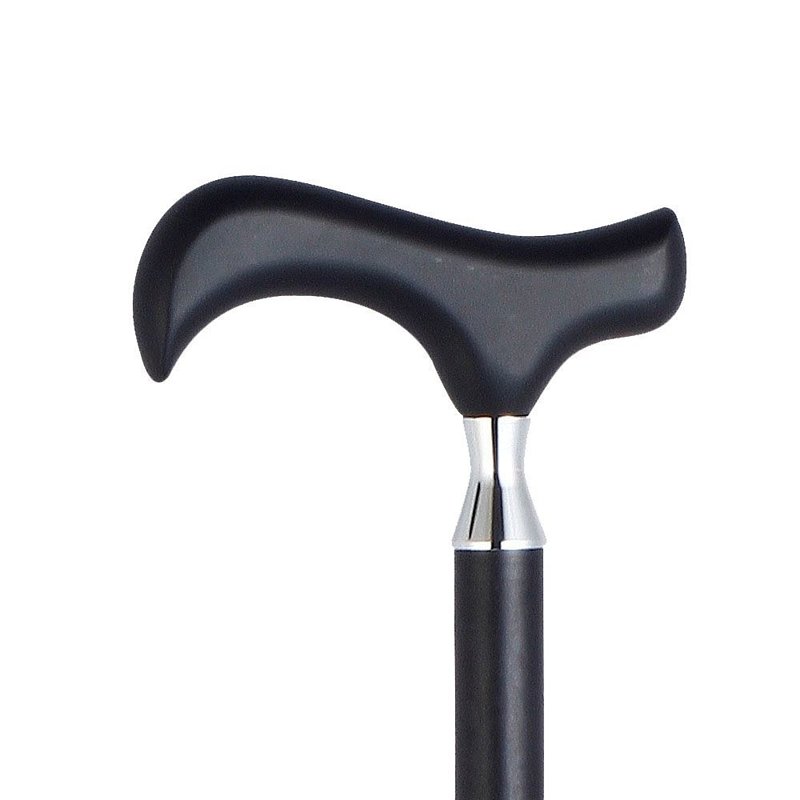 【Mawling】鋁製兩節式伸縮套筒手杖-黑 M1CN1518BLK0000