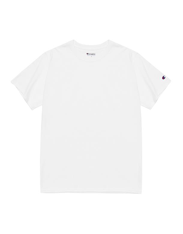 【Champion】高磅袖口刺繡T 男女款五色任選 免運費