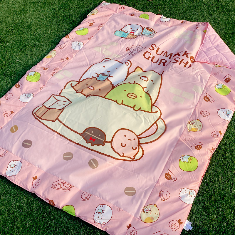 【戀家小舖】台灣製正版授權角落生物涼被 多款任選 雙人5x6尺