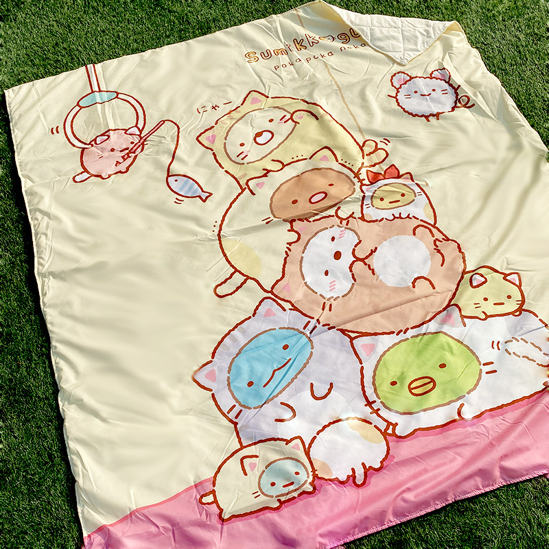 【戀家小舖】台灣製正版授權角落生物涼被 多款任選 雙人5x6尺