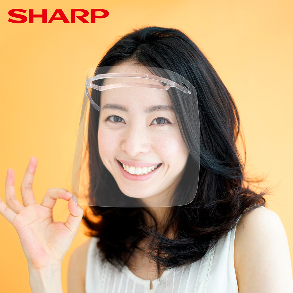 《預購》《郭夫人強力推薦》【SHARP夏普】奈米蛾眼科技防護面罩 1入組