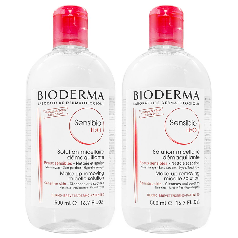 【BIODERMA】舒敏高效潔膚液 500ml 兩入組