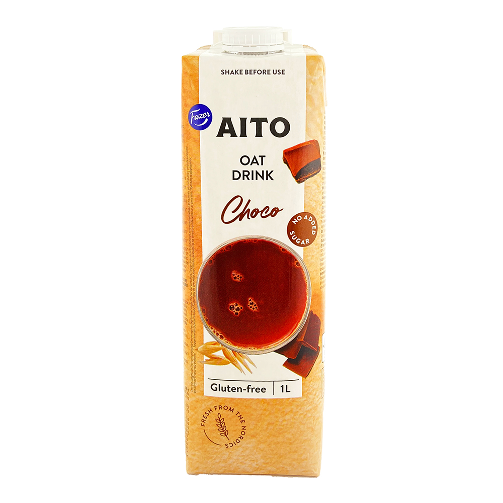 【芬蘭AITO】燕麥奶1000ml 3種口味任選3入組（原味/咖啡/巧克力）