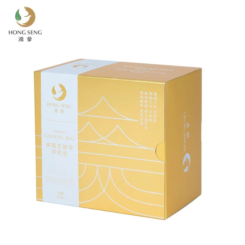 《股東專屬》【鴻參】美國花旗參原粒包x6盒 贈花旗參片75g/盒x1