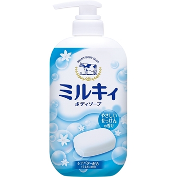 「測試環境請勿購買」【日本牛乳石鹼】牛乳精華沐浴乳550ml(/清新皂香)六件組