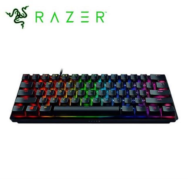 「測試環境請勿購買」【Razer 雷蛇】Huntsman Mini 獵魂光蛛 60% (英文/紅軸)