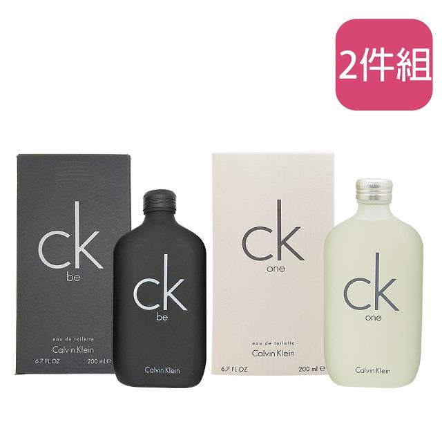 「測試環境請勿購買」【Calvin Klein】中性淡香水200ml(Be*1+One*1)