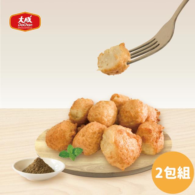 「測試環境請勿購買」【大成食品 】雞肉小丸子 幸福上菜2包組  1KG/包 