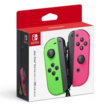 「測試環境請勿購買」【任天堂】NS 原廠周邊 Joy-Con 控制器電光綠/電光粉紅  台灣公司貨 