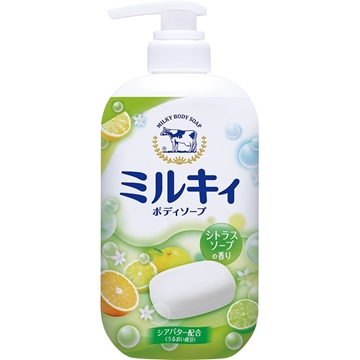 「測試環境請勿購買」【日本牛乳石鹼】牛乳精華沐浴乳550ml(柚子果香)六件組